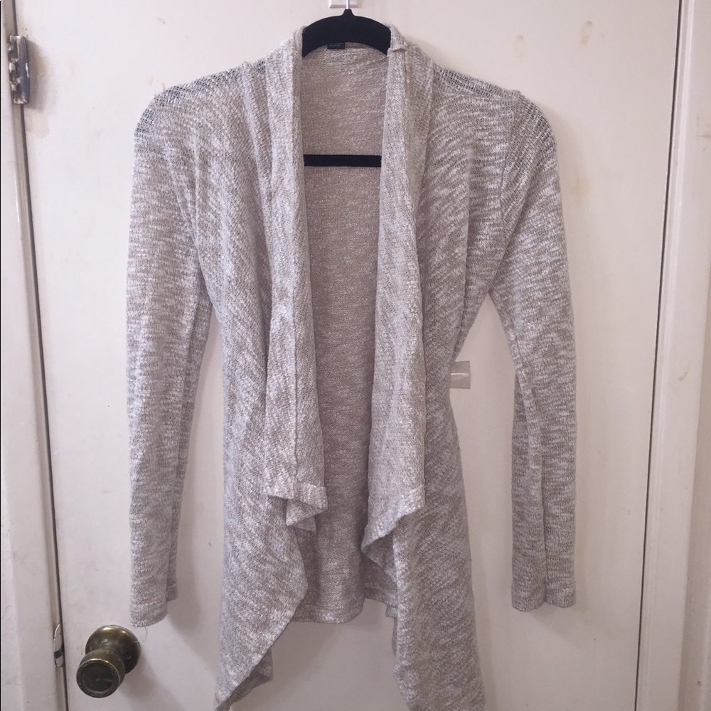 Tan loose cardigan